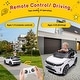 preview thumbnail 13 of 12, Licensed Land Rover 12V Kids Electric Car with Remote Control, Music Player, Adjustable Speed, Safety Belt & Shock