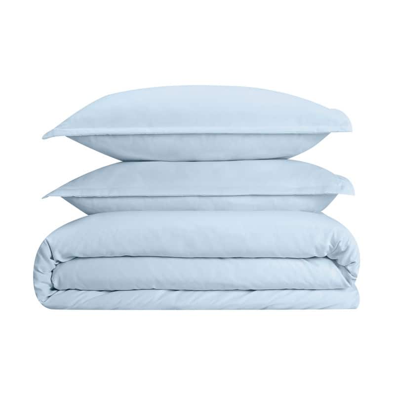 Serta Simply Clean Antimicrobial 3 Piece Duvet Set