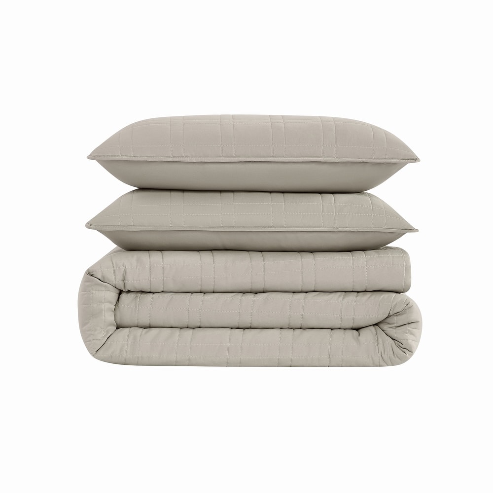 Cannon Heritage Solid 3 Piece Quilt Set