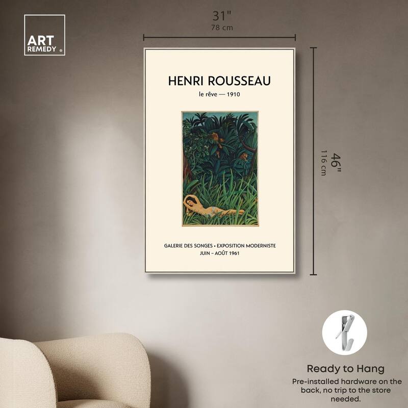 Dream in the Jungle Canvas by Art Remedy