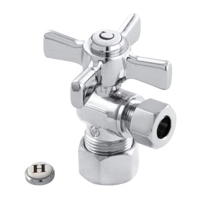 Millennium 5/8-Inch X 3/8-Inch OD Comp Angle Stop Valve