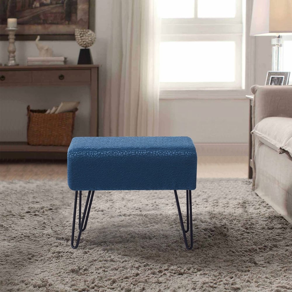Serenta Jacquard Retro Ottoman