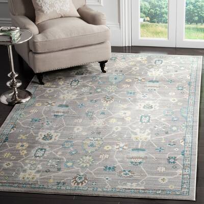 SAFAVIEH Valencia Lykke Distressed Vintage Boho Oriental Polyester Rug
