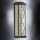 preview thumbnail 3 of 5, Luxury Rectangular Wall Sconce, 22H x 6.75"W, with Craftsman Style, Architectural Bronze, by Urban Ambiance