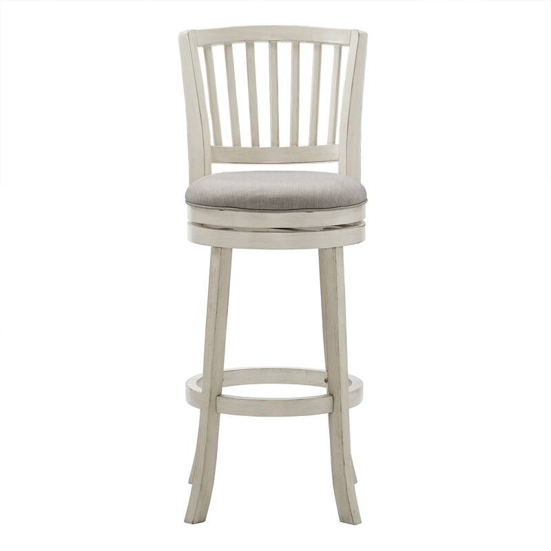 Menas Slat Black Swivel Chair by iNSPIRE Q Classic