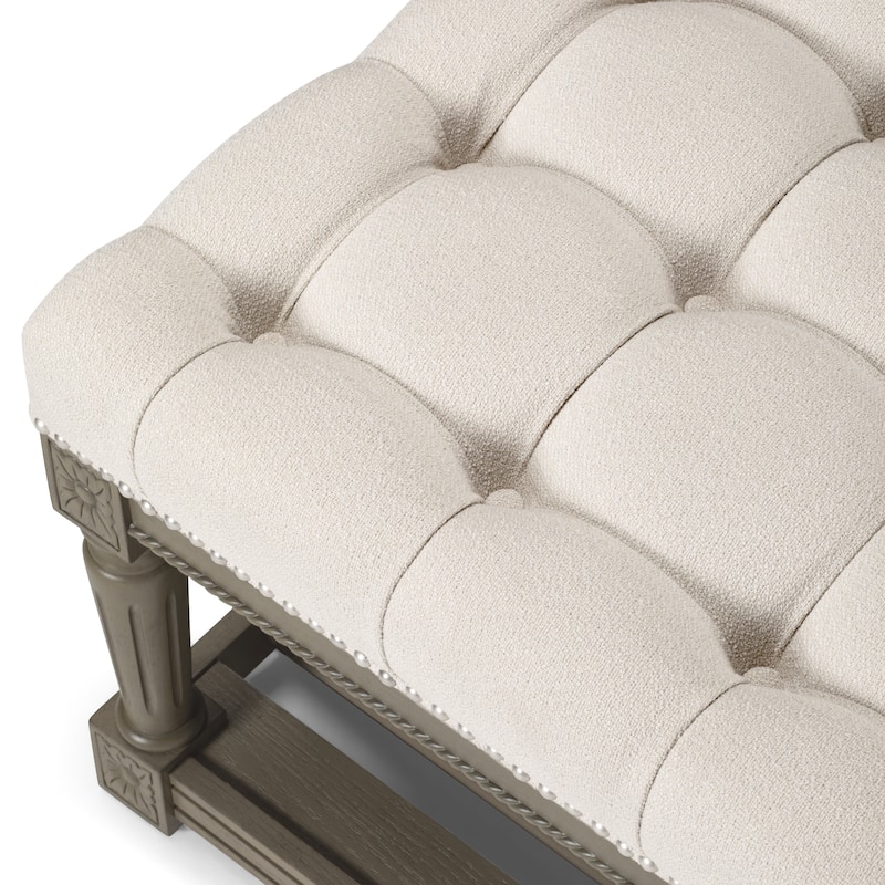 Maven Lane Mesa Square Upholstered Coffee Table