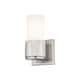 Option Satin Nickel / Matte White