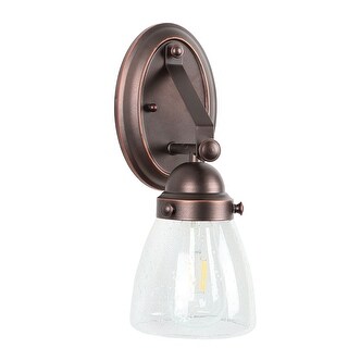 1 Light Vanity Wall Lighting - 5.5L x 6.25W x 13.5H in.
