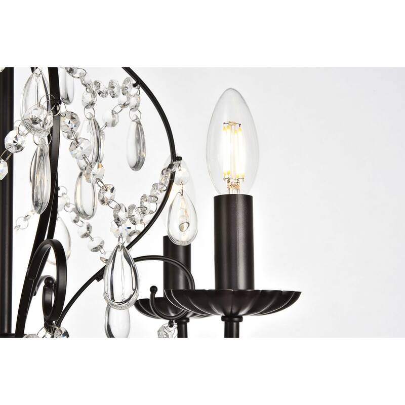BLAISE Collection Pendant D17 H23 Lt:5 Oil rubbed bronze Finish