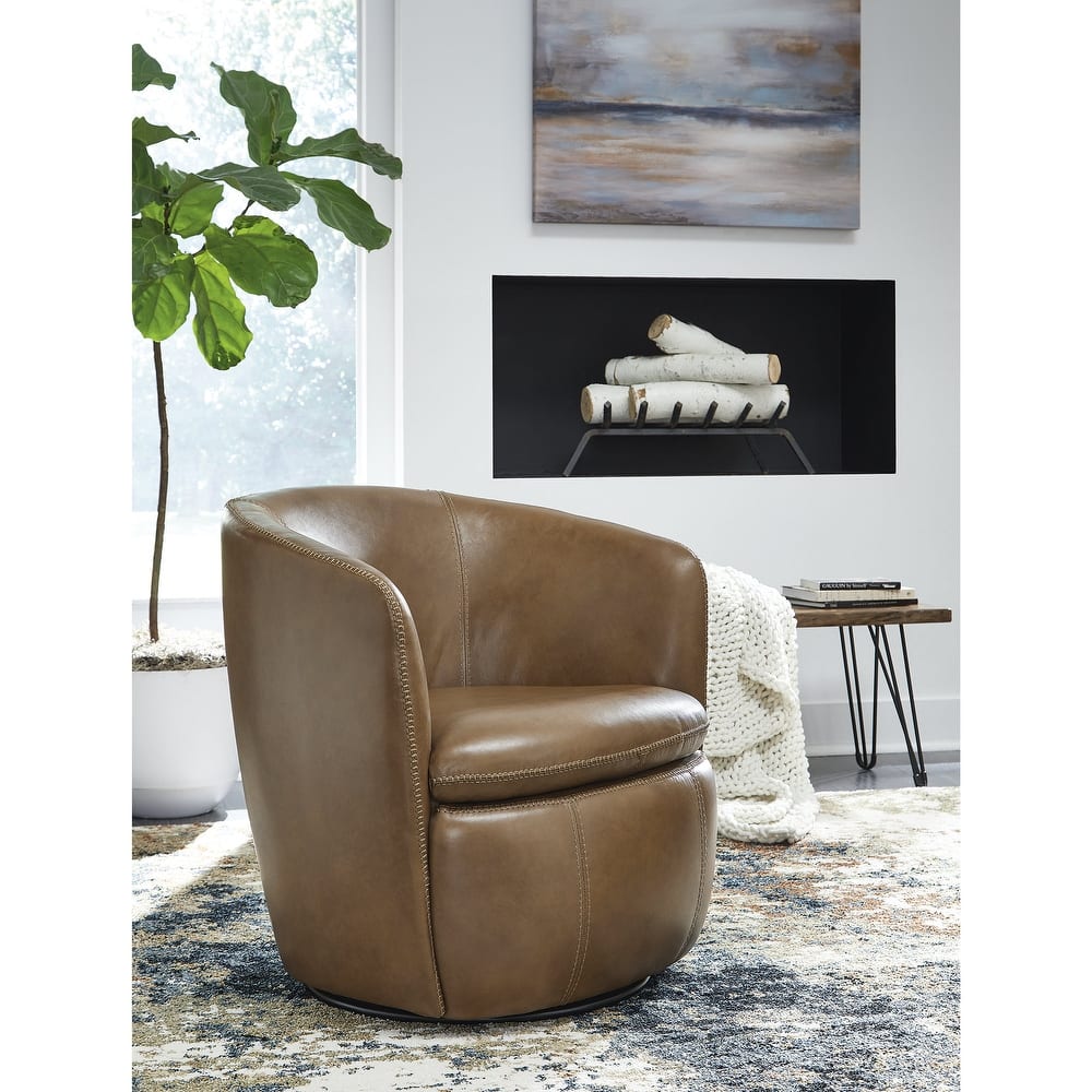 Signature Design by Ashley Kierreys Swivel Chair - 31.75"W x 28"D x 31.5"H