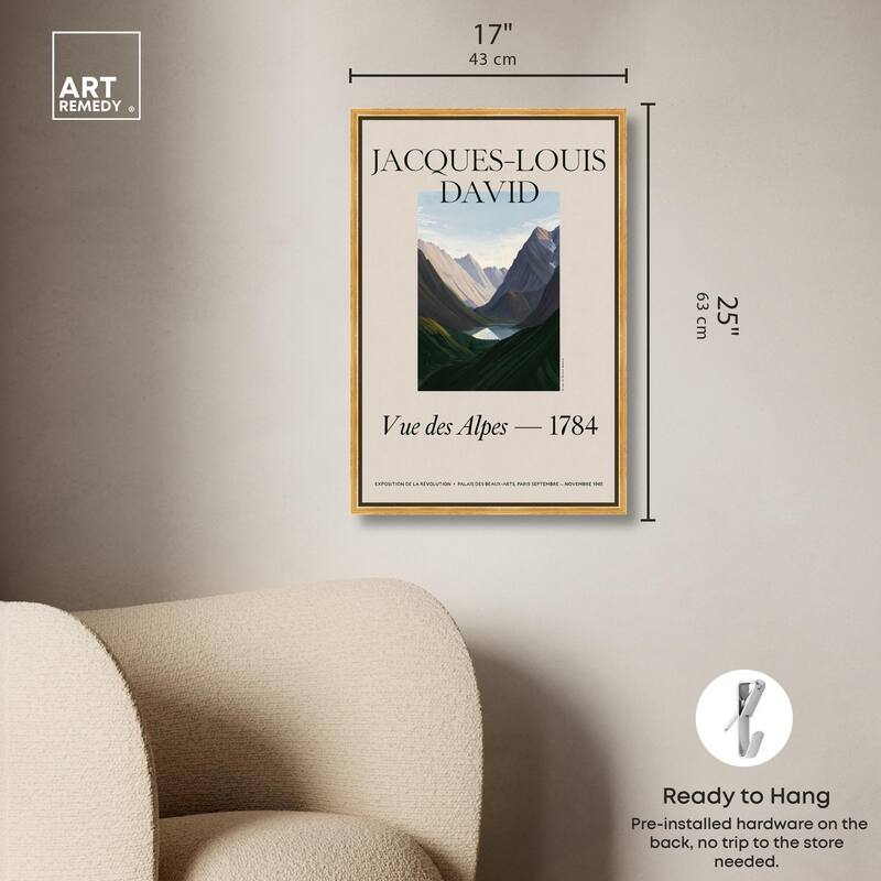 Mountains of 1784 Canvas by Art Remedy