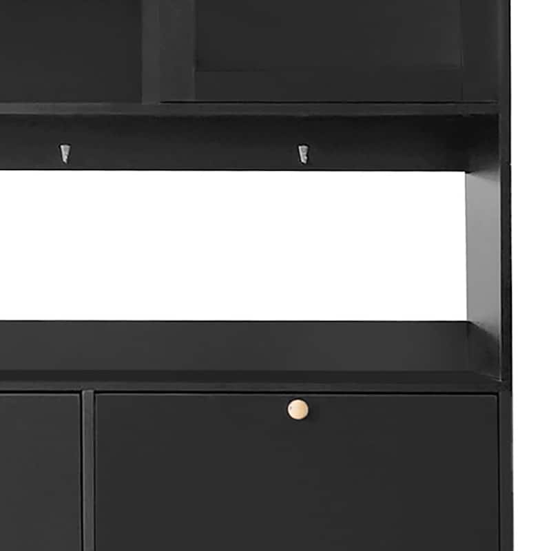 Classic Multifunctional Freestanding Tall Shoe Storage Cabinet