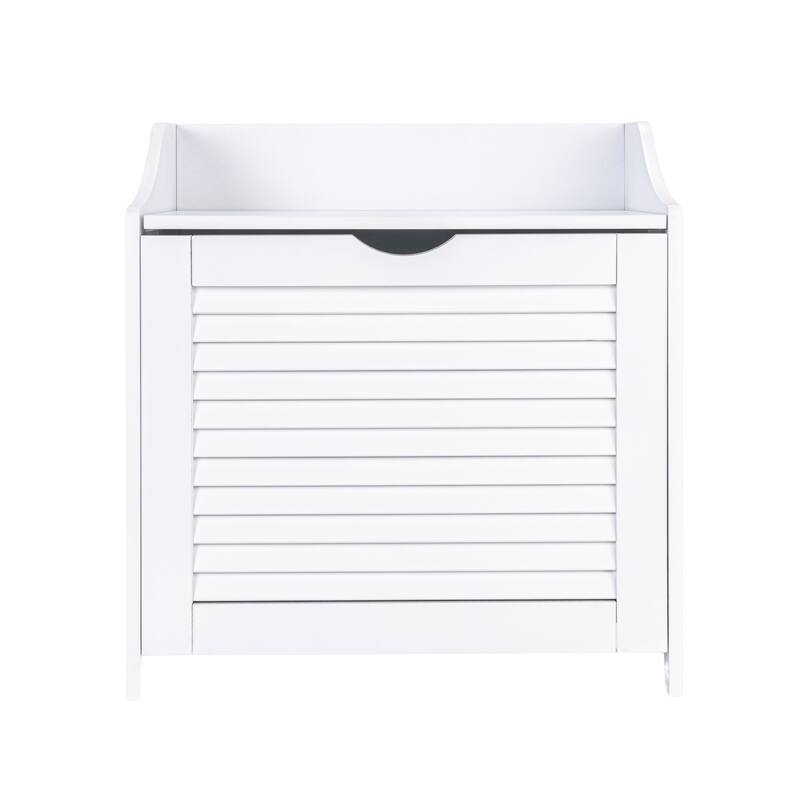 Household Essentials Single Load Hamper Cabinet Seat