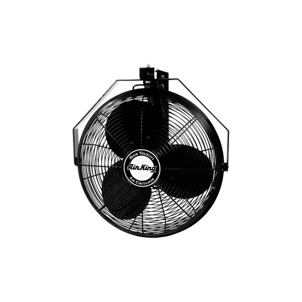 Air King 9518 18" 3190 CFM 3-Speed Industrial Grade Wall Mount Fan - na