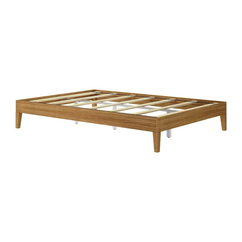 Plank and Beam Queen Size Minimalist Platform Bed