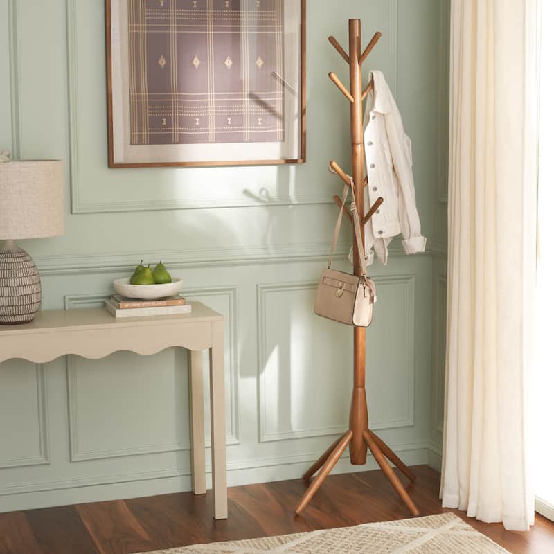 SAFAVIEH Home Sergius Coat Stand - 18"W x 18"D x 71"H