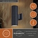 preview thumbnail 11 of 9, Vaxcel Lighting T0747 Chiasso 13" Tall LED Outdoor Wall Sconce