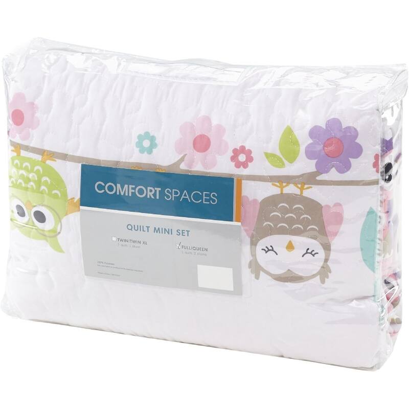 Comfort Spaces Howdy Hoots Quilt Set
