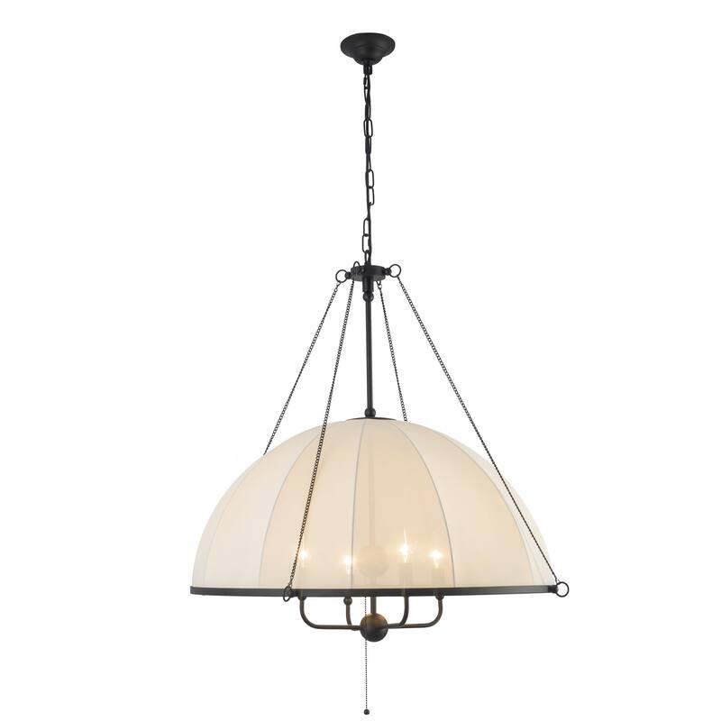 Alora Lighting CH661433 Crosby 4 Light 33" Wide Pendant - Matte Black