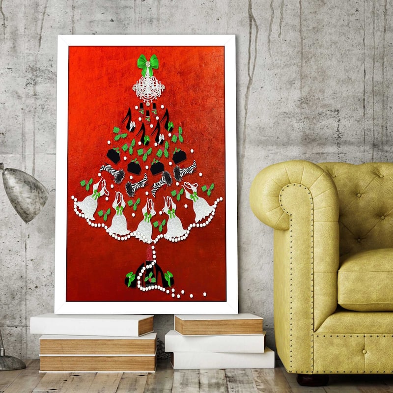 "Accessory Tree" by Jodi Print on Acrylic