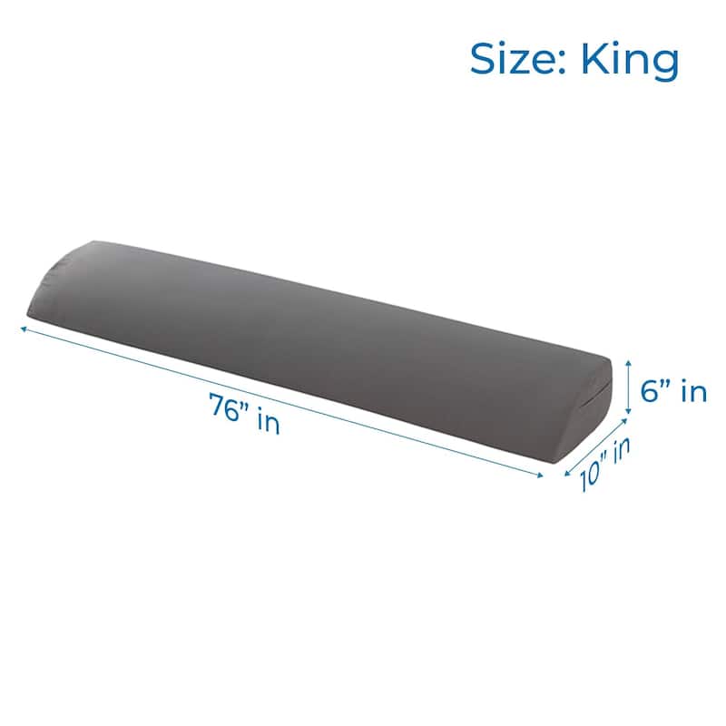 Nestl Reading Bed Rest Gap Wedge Headboard Pillow with Pockets