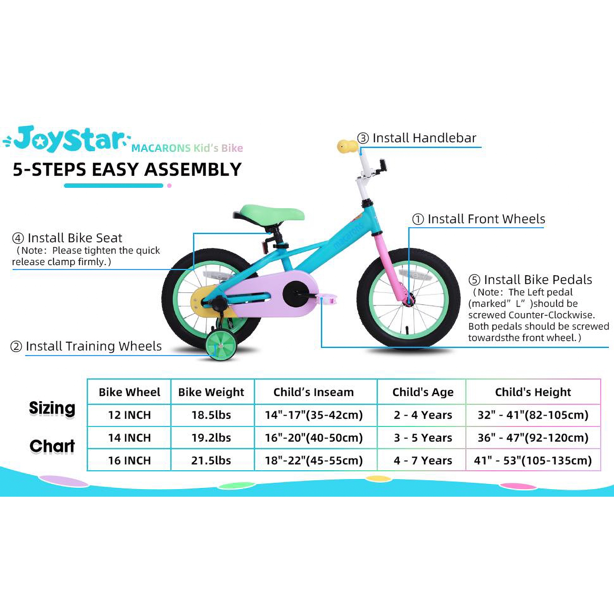 Rainbow 12 deals inch bike