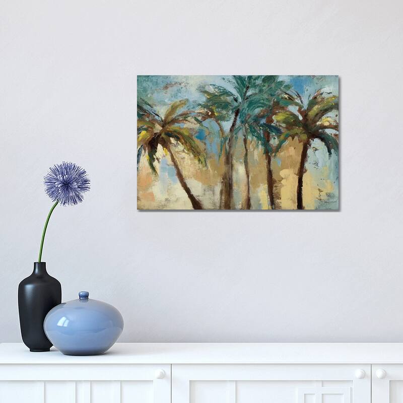 iCanvas "Island Morning Palms" by Lanie Loreth Canvas Print - 12x18x1.5