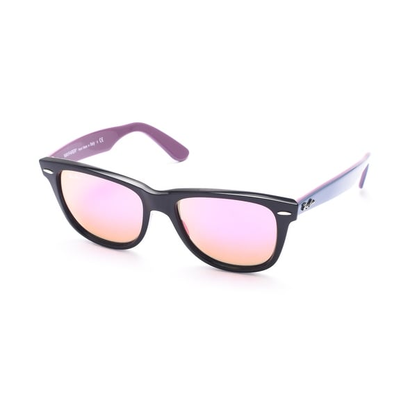 Ray-Ban Original Wayfarer Bicolor Sunglasses Black/Blue/Purple - Clear - Small