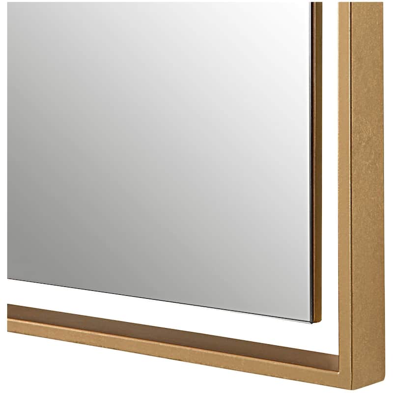 Uttermost 09754 Egon 29-7/8" W x 50" H Rectangular Framed Bathroom