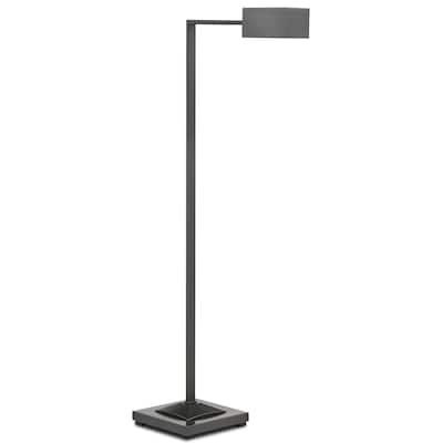 Currey & Company Ruxley Bronze Floor Lamp - 44.5"h x 9"w x 20"d