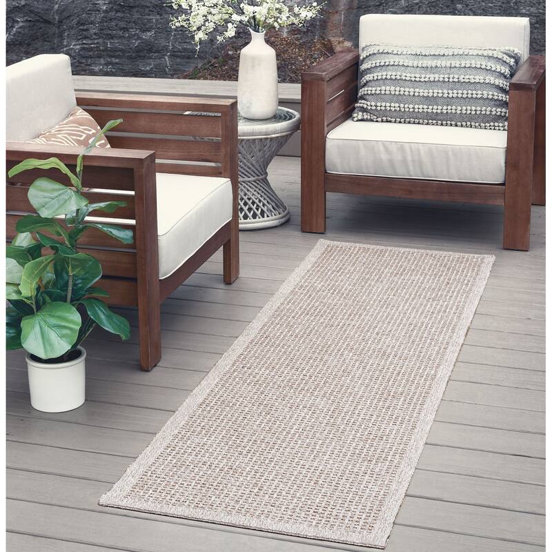 Seros Modern & Contemporary Nautical Indoor/Outdoor Area Rug
