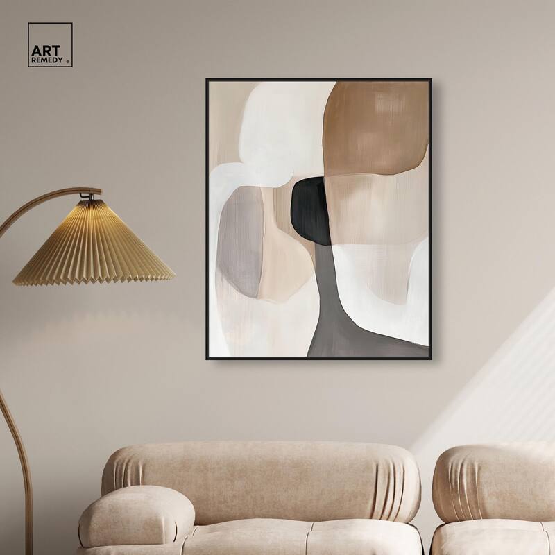 Curvilinear Composition II Canvas by Art Remedy