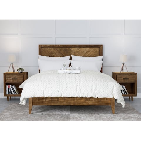 Abbyson Retro Mid Century 3-piece Bedroom Set