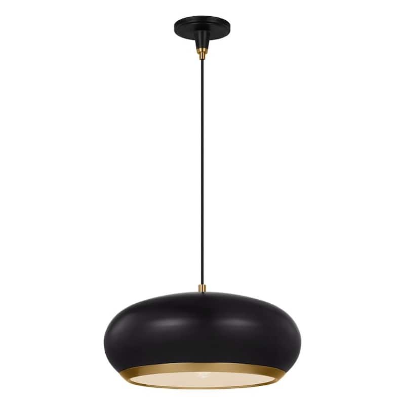 Clasica Transitional Large Pendant in Aged Iron - Aged Iron