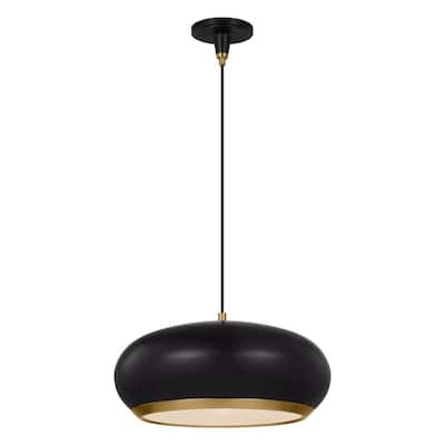 Clasica Transitional Large Pendant in Aged Iron