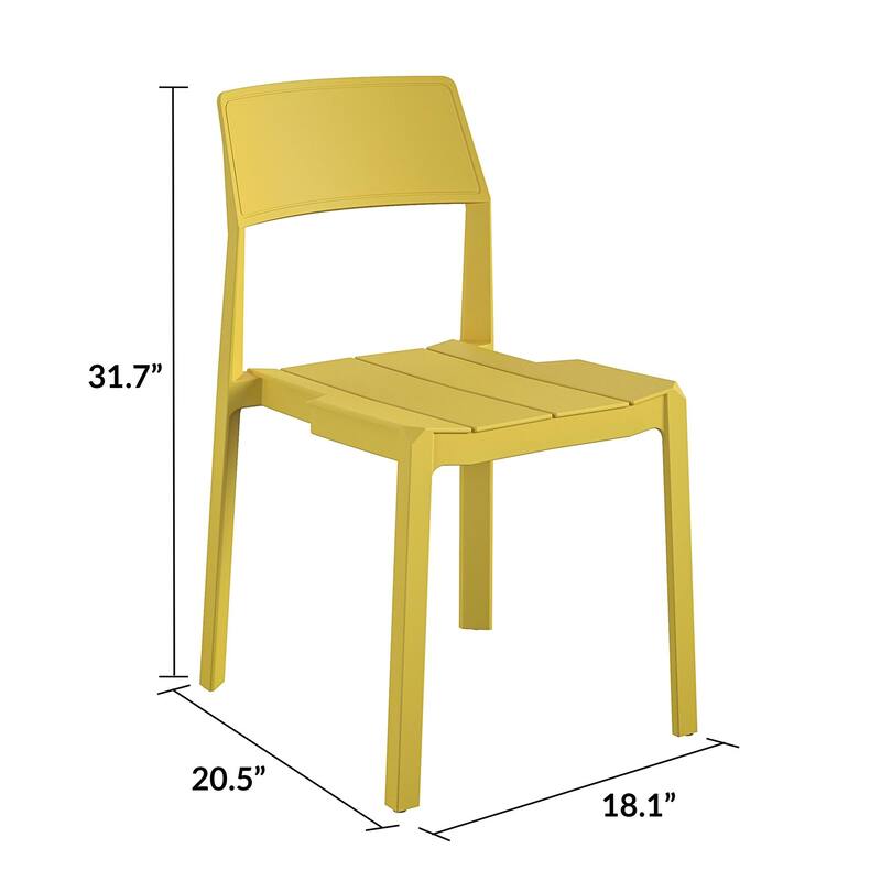 The Novogratz Poolside Collection Chandler Indoor/Outdoor Chairs Set