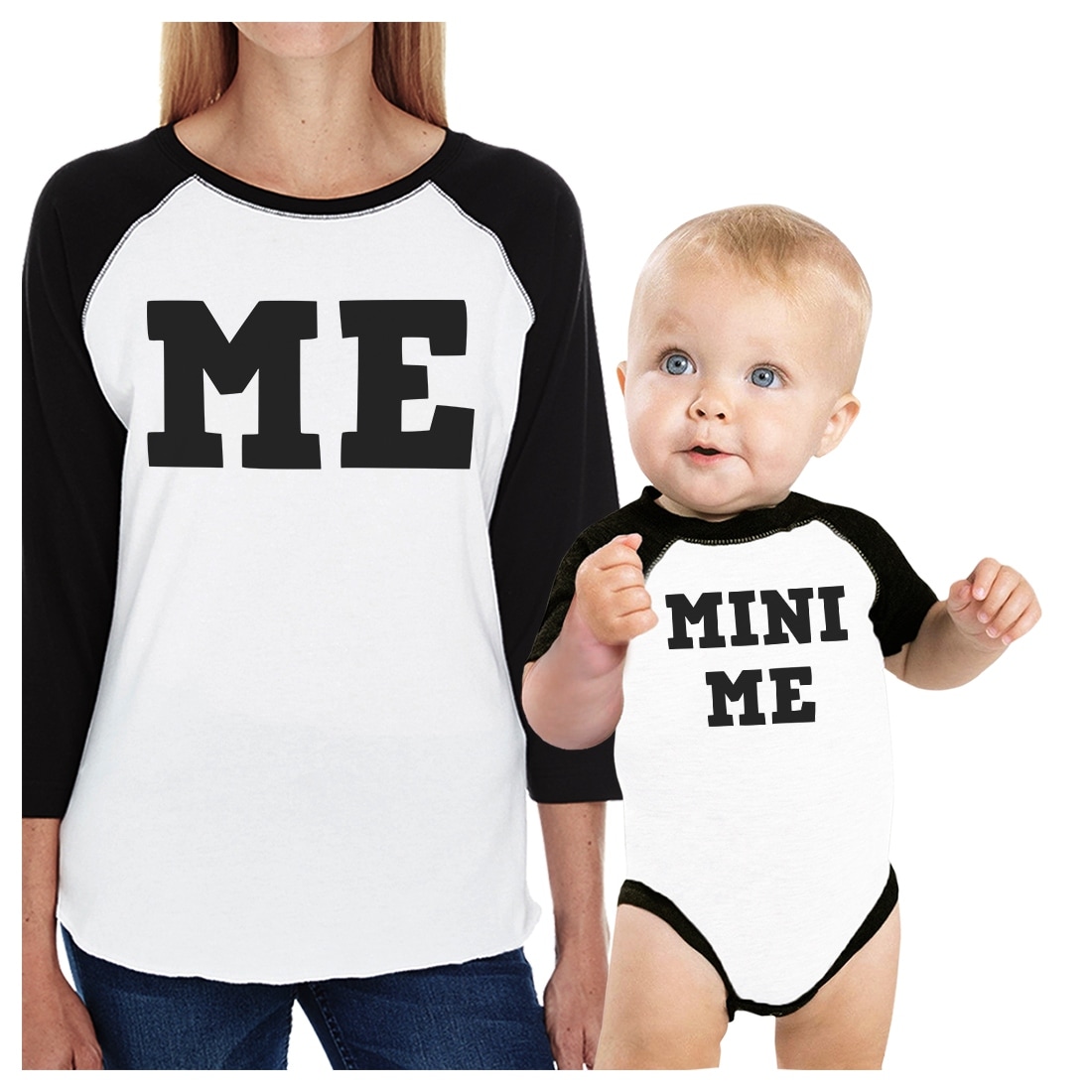 Shop Mini Me Mom And Baby Matching Baseball Shirts 1st Mothers Day