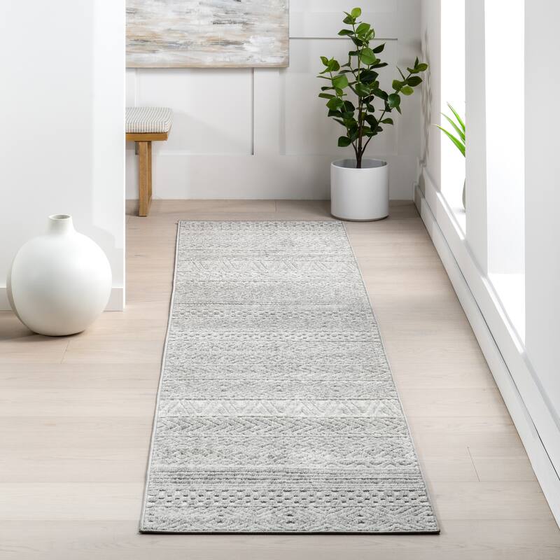 Nuloom Kamryn Textured Tribal Indoor/Outdoor Area Rug