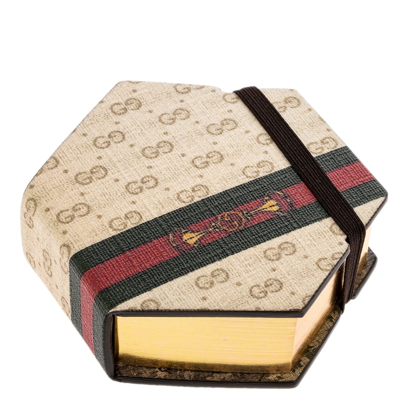 Gucci Geometric Sticky Note Pad - Stationary