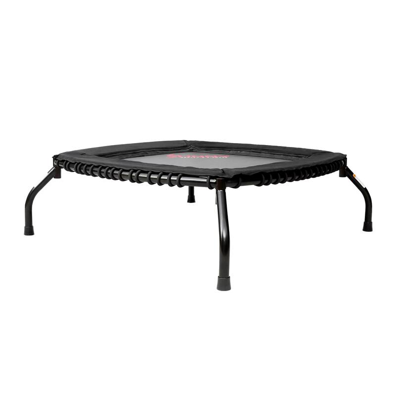 Sunny Health & Fitness Springless Mini Fitness Trampoline Rebounder for Quieter and Safer Workouts 40 inch - SF-S021048