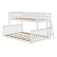 preview thumbnail 14 of 16, Max and Lily Twin over Full Low Bunk with Angled Ladder on End