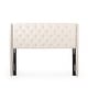 preview thumbnail 2 of 21, Perryman Queen Wingback Headboard by Christopher Knight Home