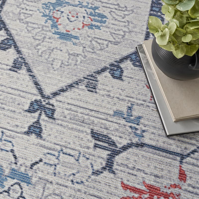 New Concept Washables Indoor only Persian Machine Washable Area Rug
