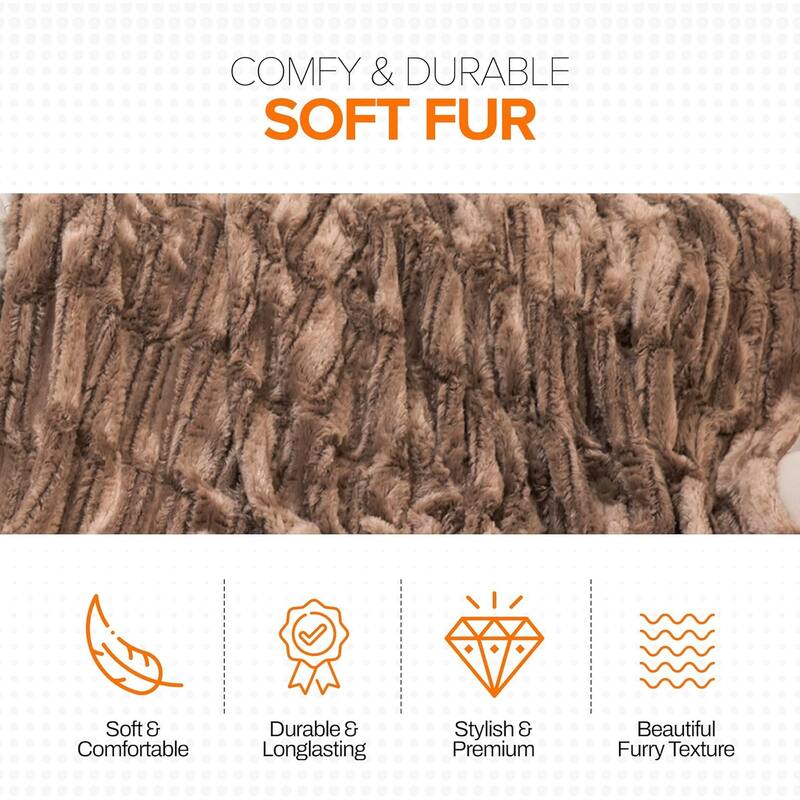 Cheer Collection Luxurious Soft Throw Blanket.