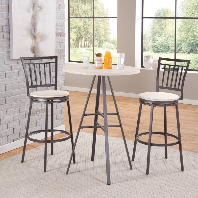 Jupiter 3-Piece Pub Height Table Set