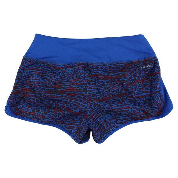 nike leopard print running shorts