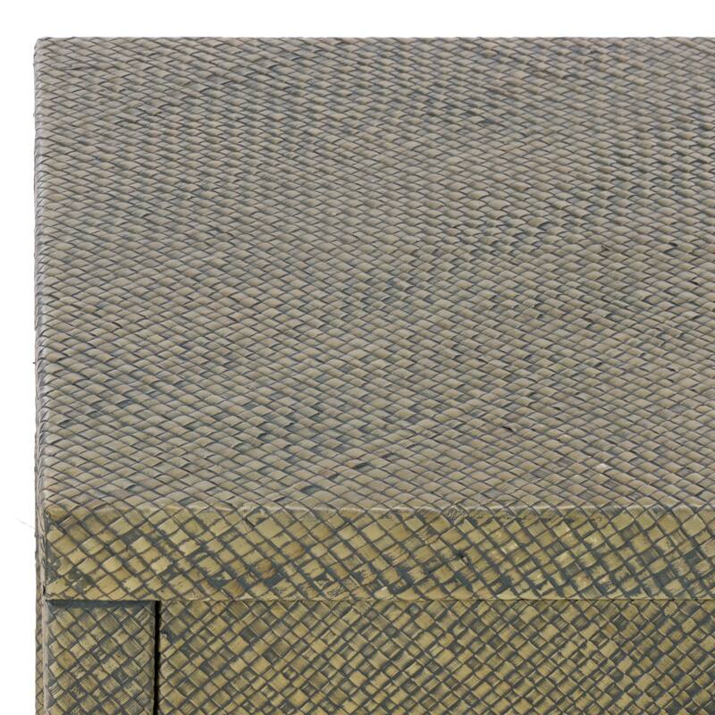 SAFAVIEH Home Epke 1-Drawer 1-Shelf Accent Table - 17"W x 15"D x 24"H