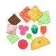 preview thumbnail 2 of 5, Melissa & Doug Multi-Sensory Soft Taco Fill & Spill Infant Toy