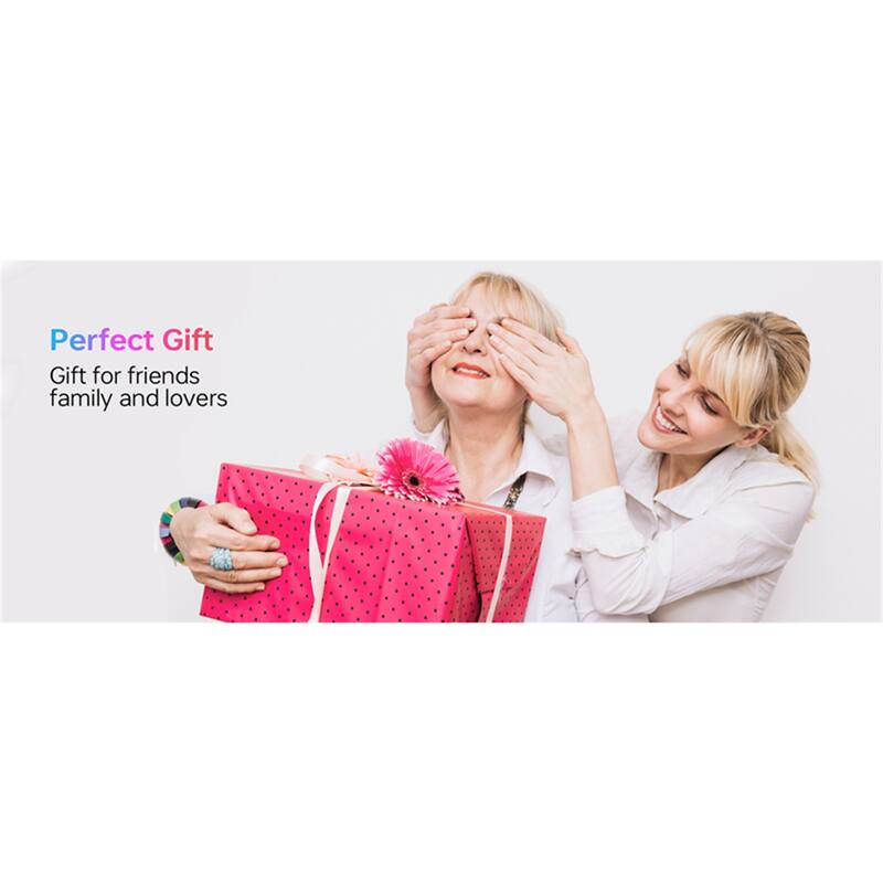 8" 1x/10x Magnifying Double Sided Wall Mounted Makeup Mirror