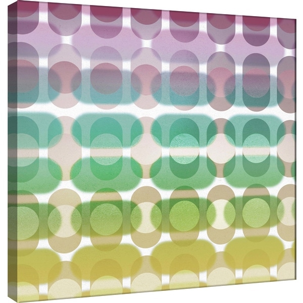PTM Images 9-101075 PTM Canvas Collection 12" x 12" - "Transitions H" Giclee Abstract Art Print on Canvas